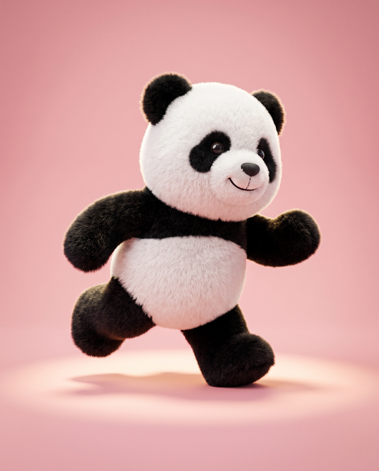 Interaktywna Biegająca Panda